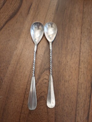 N.F. Silver Co. 1877 Collectable Spoon Niagra Falls Floral Vintage