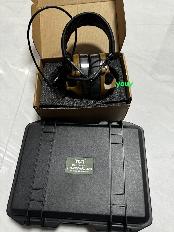 Set TCA PRC-152A Standard + U94/PTT + Casque Comtac-III C3 - NEUF En Boîte