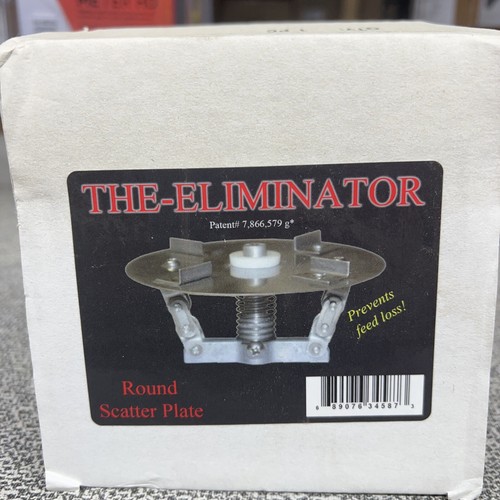 TheEliminator (ROUND) Spinner Scatter Plate for Deer Feeders 5” eBay