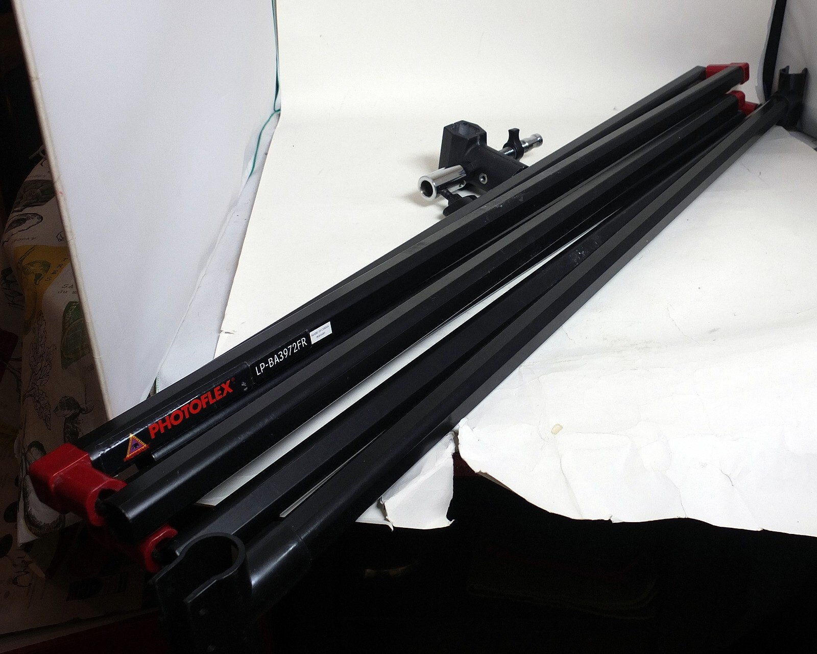 Photoflex LitePanel Frame LPBA3972FR Aluminum 4x Panels White Black