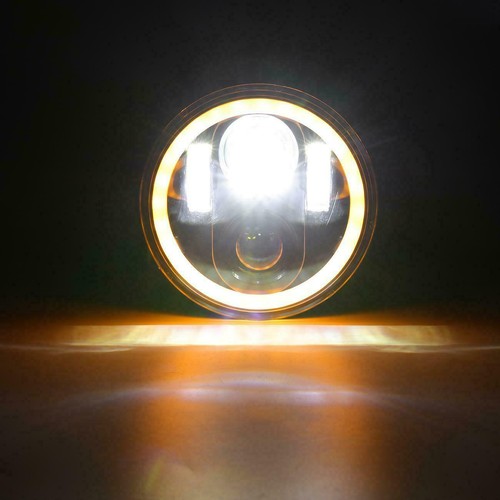 For Honda Shadow Spirit 750 Motorcycle Projector 5.75"in 5-3/4 LED Headlight DRL - Picture 10 of 12