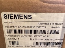 Siemens Cuvette Hopper Assembly SA11600705/11600705 NEW