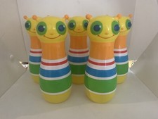 Melissa  Doug Rainbow Caterpillar Bowling Pins ONLY set of 5