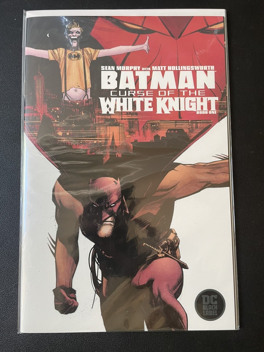 Batman: Curse of the White Knight #1 & 2 Book DC Comics Black
