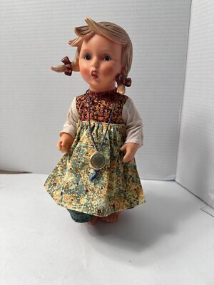 Limited Ed. Engel Puppe , 11.5'' 'Rosl' M J Hummel Doll Rubber