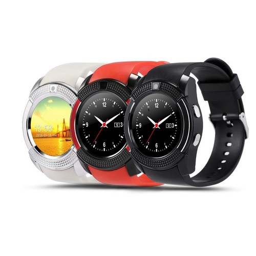 Reloj inteligente Q18 Bluetooth Smartwatch Whatsapp Facebook Twitter  sincronización soporte tarjeta SIM Fitness Tracker reloj para IOS  Android(#Negro) | Linio Chile - GE018EL0XFWS2LACL
