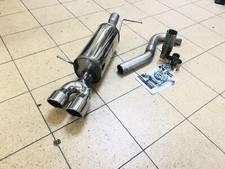 Seat Ibiza 6L Sportauspuff Endschalldämpfer Edelstahl ABE