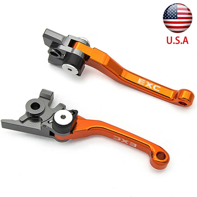Para KTM 400EXC 450EXC 525EXC RACING 2005-2006 Palancas de embrague de freno Logo Empuñaduras Foto 3 de 4