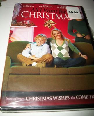 ALL I WANT FOR CHISTMAS DVD MOVIE  NEW FACTORY SEALED WITH GAIL O'GRADY