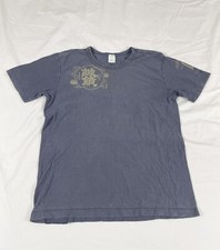 DE COLECCIÓN KUME.JP. Camiseta de manga corta con estampado gris para hombre talla L