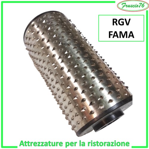 RULLO di Ricambio per GRATTUGIA 8 RGV FAMA SIRMAN in Acciaio da Gratta Formaggio - Foto 5 di 5