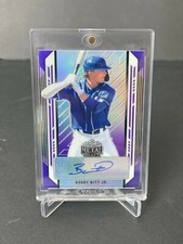 2021 Leaf Metal Bobby Witt Jr Auto Purple Parallel SP 5/25 Royals Rookie #BA-BWJ