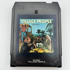 Village People - Go West - Restored 8 Track Tape - New Pad and Splice