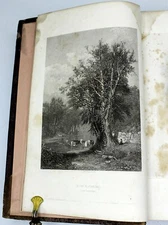 LADIES REPOSITORY for 1865 MANY Engravings Indexed Bound Volume #25 Leather