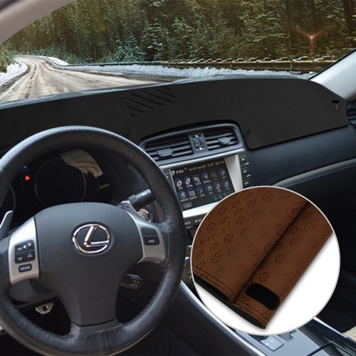 For Lexus IS250 IS350 2006-2011 Car Dashboard Pad Dashmat Cover Leather Dash Mat - Picture 2 of 12