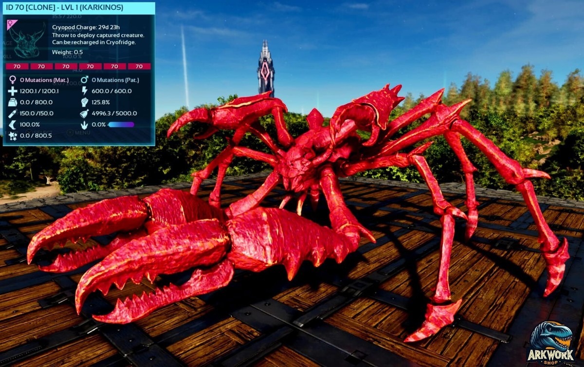 Ark Switch ASCENDED PvE PC/XBOX/PS5 Carcharodontosaurus 430m Carch 430m ...