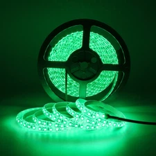 5M Green LED Strip Light Waterproof 600 LEDs for Party Garden St Patrick's Day