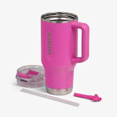 New 32 Oz Flip N Sip Travel Mug IGLOO 