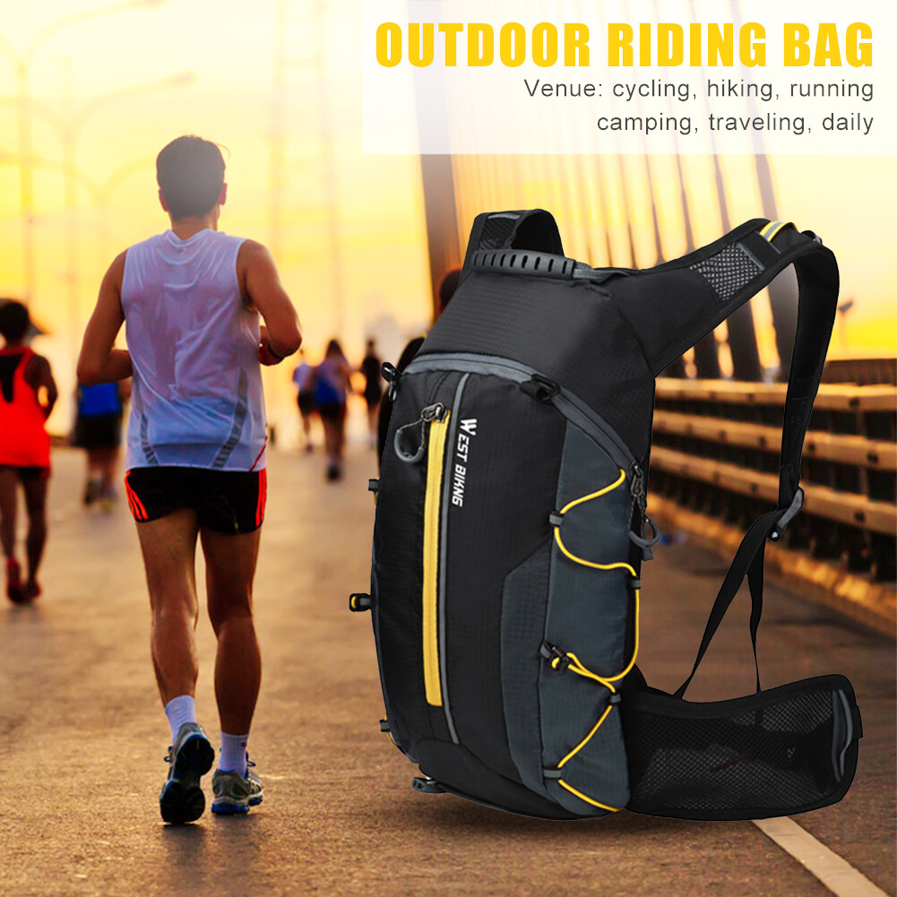 WEST BIKING Waterproof Bicycle Bag Climbing Bike Cycling Backpack