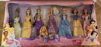 DISNEY ULTIMATE DISNEY PRINCESS COLLECTION DOLL GIFT PACK ONLY AT TARGET  NEW