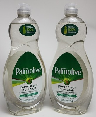 2 Pack Palmolive Ultra Pure + Clear Dish Soap Liquid Spring Fresh Scent 20oz