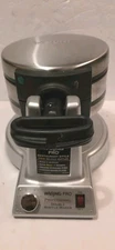 Waring Pro WMK600 Double Belgian Waffle Maker Professional Style