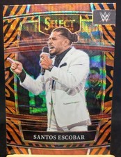 2022 WWE Panini Select Santos Escobar TIGER PRIZM NXT CONCOURSE SP
