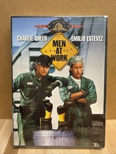 Men At Work DVD NEW SEALED Emilio Estevez Charlie Sheen Kieth David Leslie Hope
