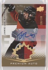 2021 Upper Deck Team Canada Juniors /199 Tier 1 Jamie Lee Rattray Patch Auto 1vd