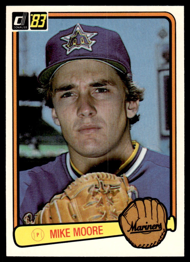 1983 Donruss Mike Moore Rookie Seattle Mariners #428