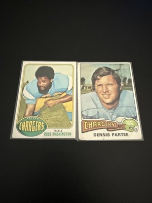 chargers football cards Era Late 1970 s