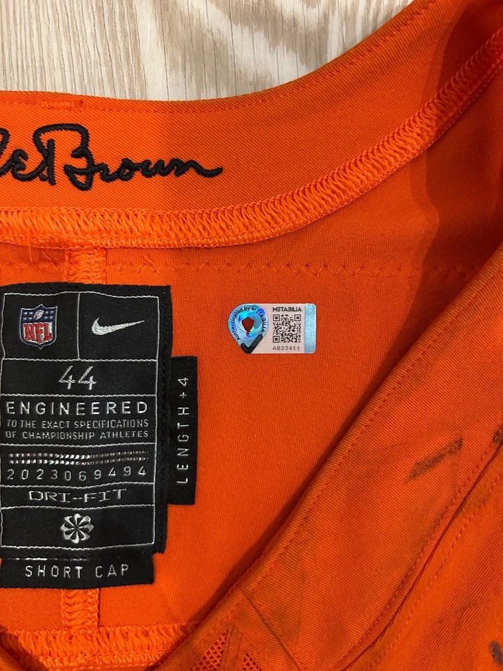 Shemar Stewart 2025 Game Used Cincinnati Bengals Jersey 9 14 25 1st shemar-stewart-2025-game-used-cincinnati-bengals-jersey-9-14-25-1st