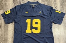 Bryce Underwood Michigan Blue Jersey Men’s Size S-XXL