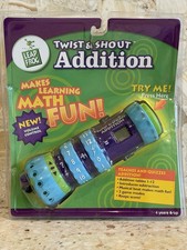 VINTAGE 2000 Leap Frog Quantum Leap Twist  Shout Addition NIB New 4 Math Toy
