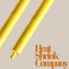 GELBER SCHRUMPFSCHLAUCH - 1,6mm -50mm KABEL HEATSHRINK SLEEVING AUTO 2:1 VERH&Auml;LTNIS