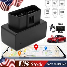 OBD2 II GPS Tracker Real Time Vehicle Tracking Device GSM GPRS Car Auto Locator