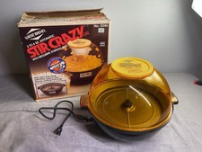 Vintage West Bend STIR CRAZY 6 Quart Auto Stir Popcorn Popper 5346 IOB Free Ship