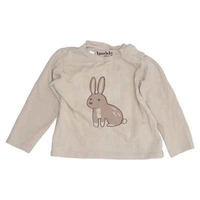 Buddy and Hope, Langarmshirt, Größe: 74/80, Beige, Baumwolle/Elasthan #IHA