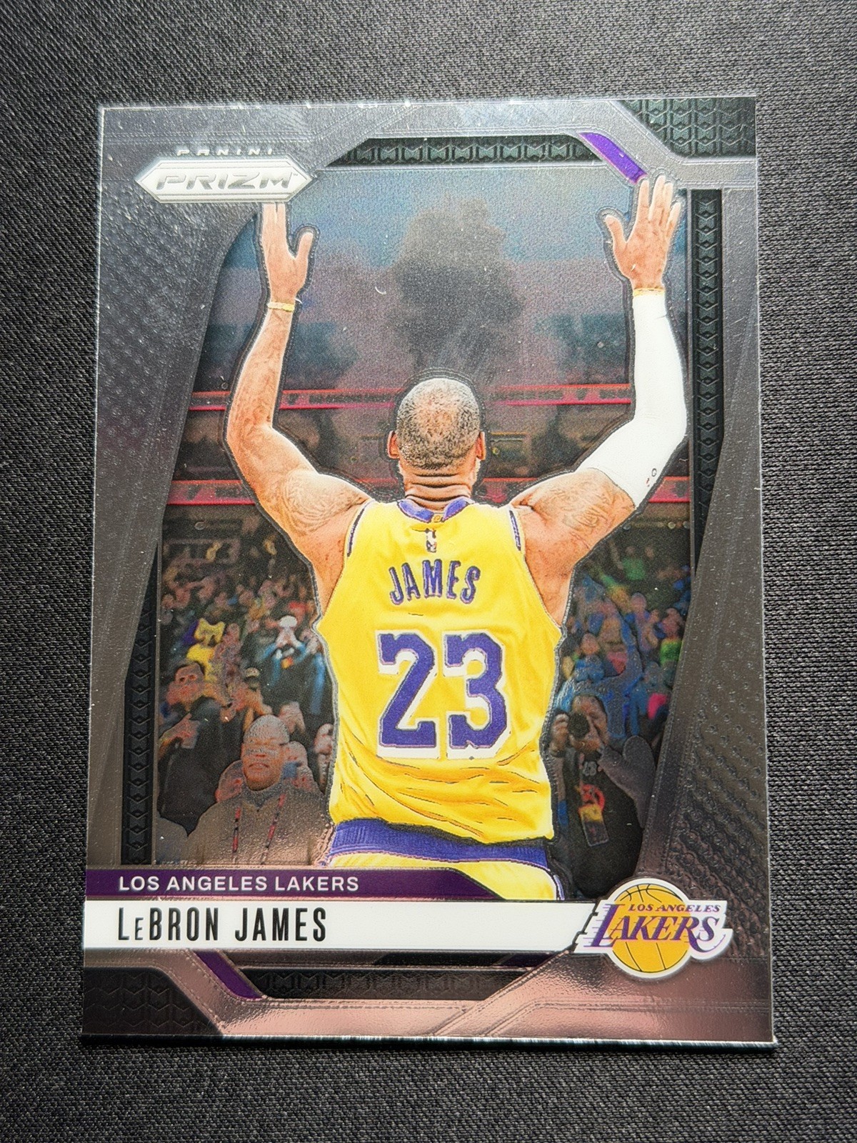 2024-25 Panini Prizm Lebron James #130 Base Chalk Toss Los Angeles Lakers Card