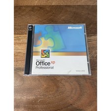 Microsoft Office XP Professional, Version 2002, 2 Discs Vintage Software