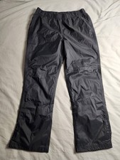 Columbia Omni-Tech Waterproof Rain Pants Mens Size Large Black Lightweight NEW