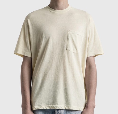 $145 John Elliott Interval Pocket T Shirt Blank Thin Cozy Single Stitch
