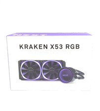 NZXT Kraken X53 RGB 240mm Liquid CPU Cooler RL-KRX53-R1 Few Parts Miss "READ"