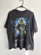 2012 Microsoft Halo 4 Master Chief Video Game promo T-Shirt