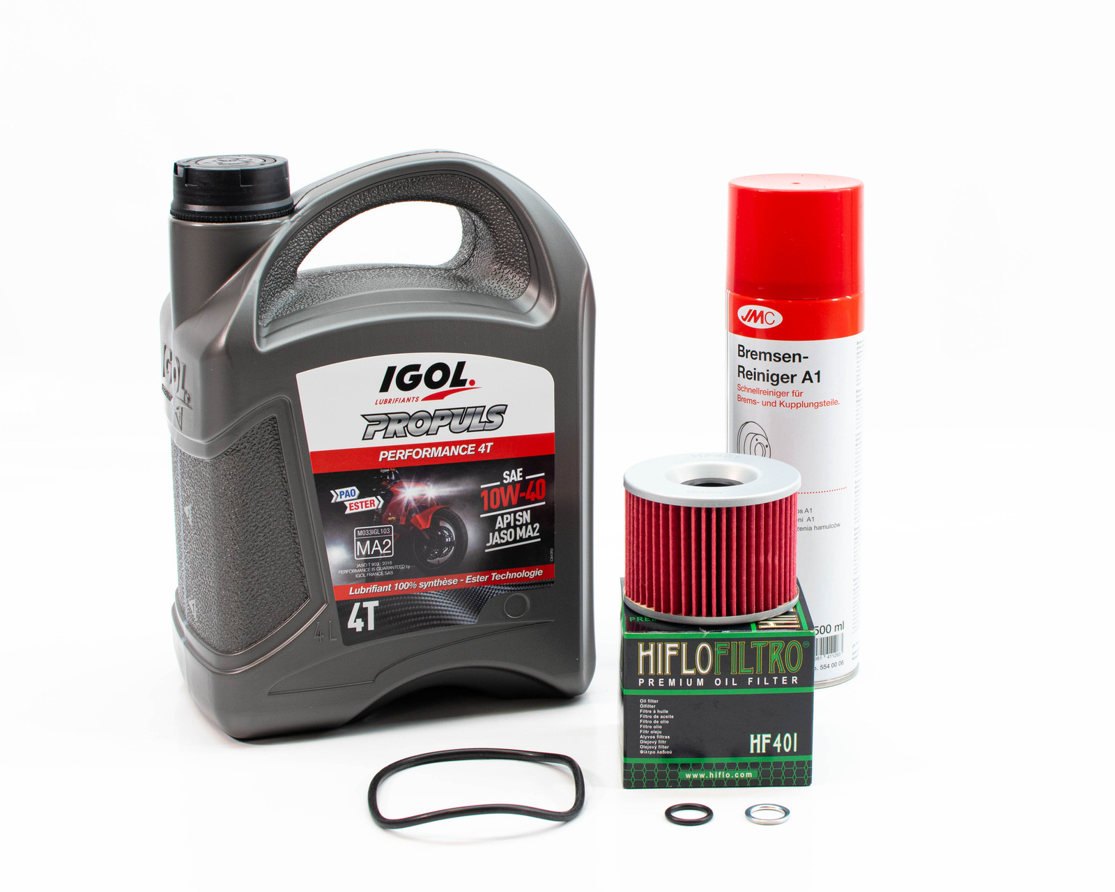 Kit vidange YAMAHA FJ 1200 de 1986 à 1997 avec huile IGOL 4T et filtre à huile