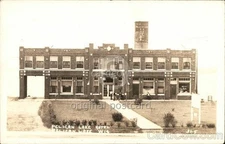 Pelican Lake, Wisconsin WI Lake Hotel Original Vintage Real Photo Postcard RPPC