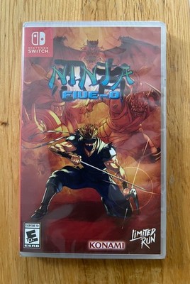 Ninja Five-O - Ninja Cop - Nintendo Switch - Konami - LRG - Limited Run -