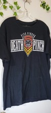 Five Finger Death Punch Men's XL Graphic Heavy Metal Rock Music Black T-shirt