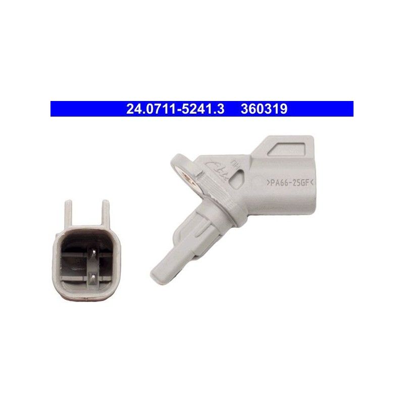 Sensore velocità ruota ABS 24.0711-5241.3 ATE per VOLVO V60 I XC60 I SUV S80 II - Immagine 2
