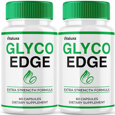 (2 Pack) Glyco Edge Blood Sugar Support Capsules GlycoEdge Optimizer (120 ct)